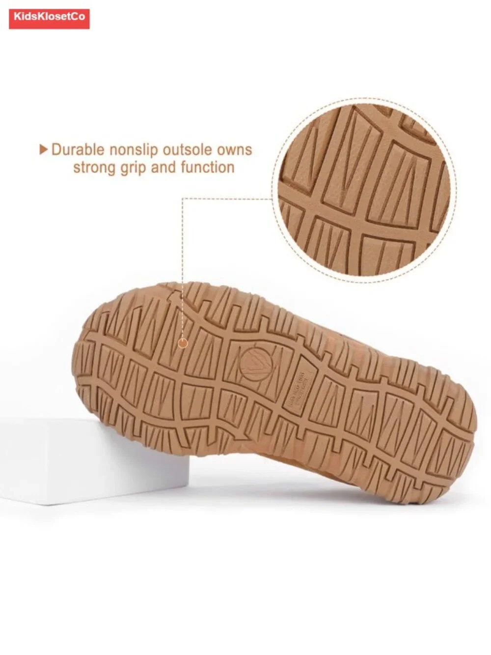 Kids Mocc Foam Slippers Nonslip Indoor Outdoor